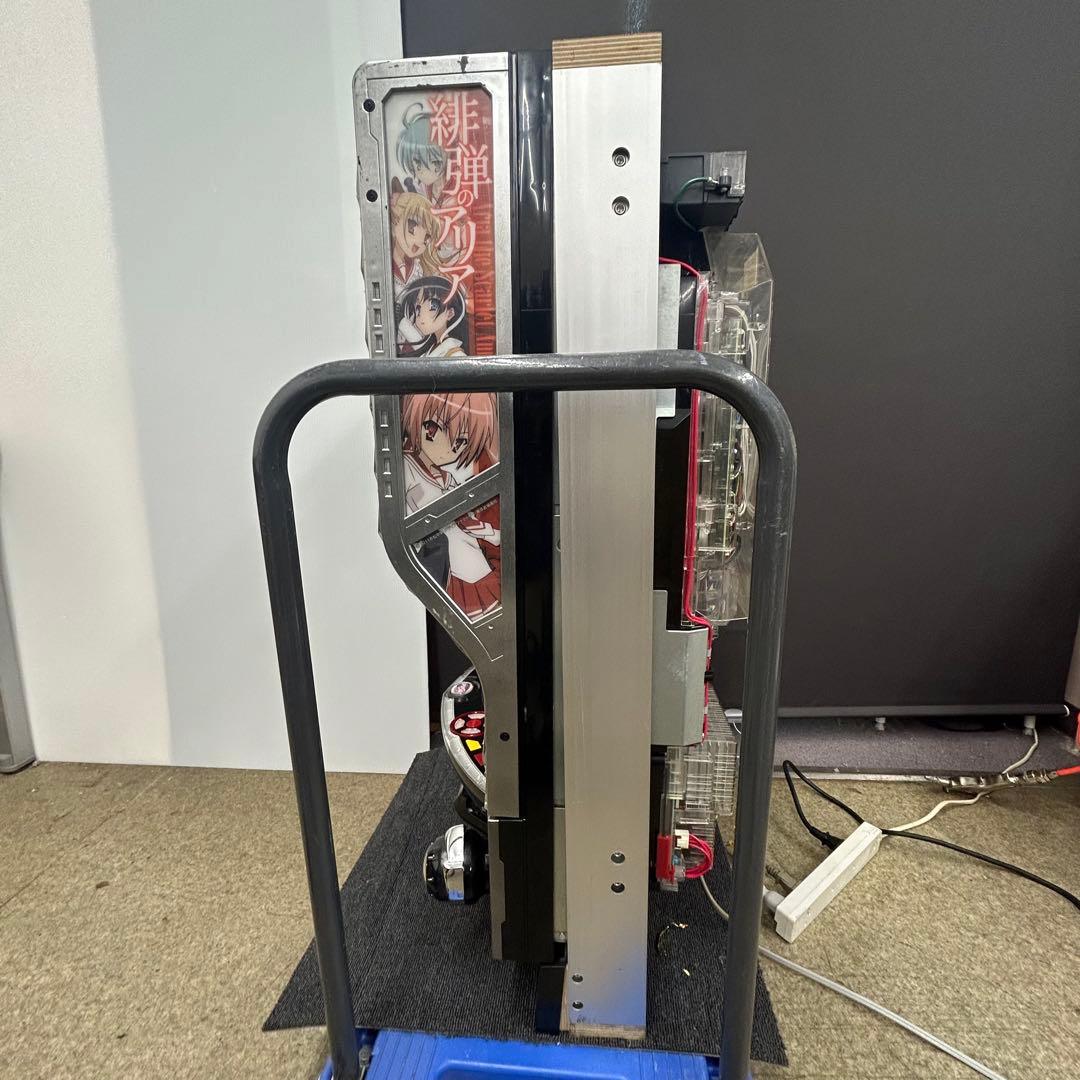 データランプ付き　パチンコ実機台　循環式　CR緋弾のアリアFPL