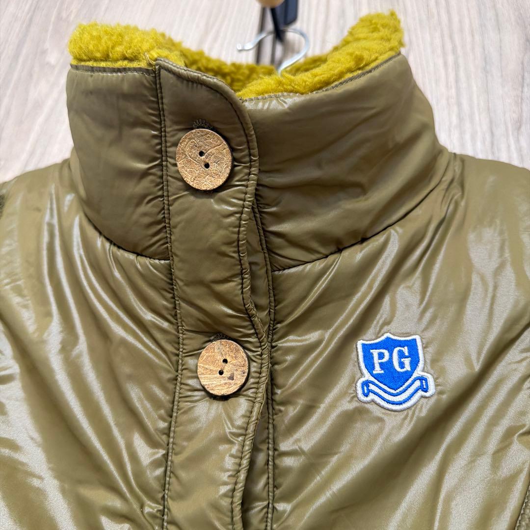 パーリーゲイツ　0サイズ　ボアベスト　　レディース