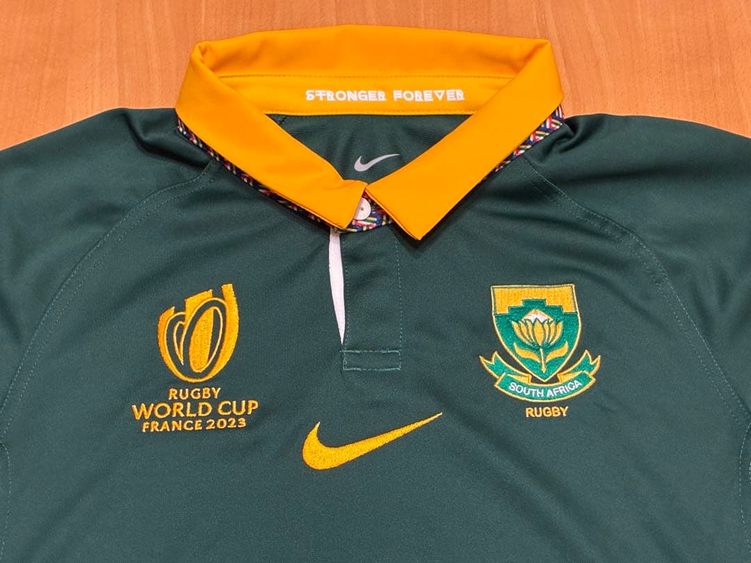 ラグビーワールドカップ 2023 南アフリカ代表 限定版 チャンピオンジャージ