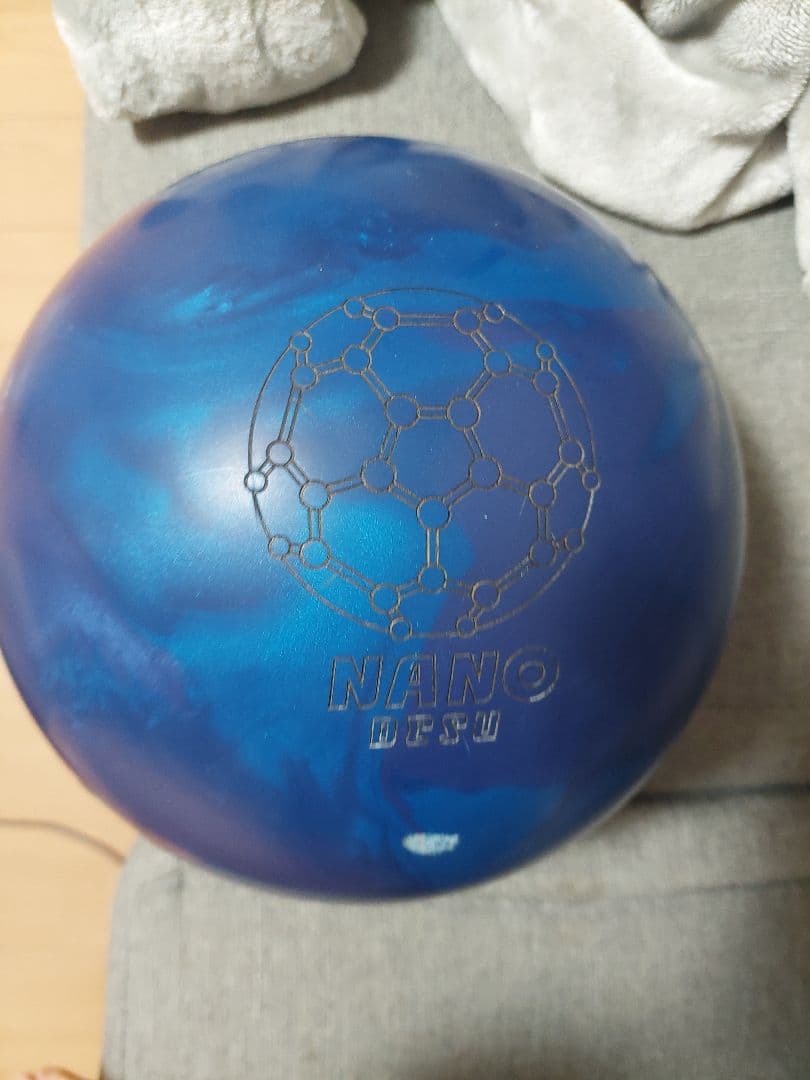 ABS ナノデスアキュドライブⅣ15ポンドプラグなしボウリングボール