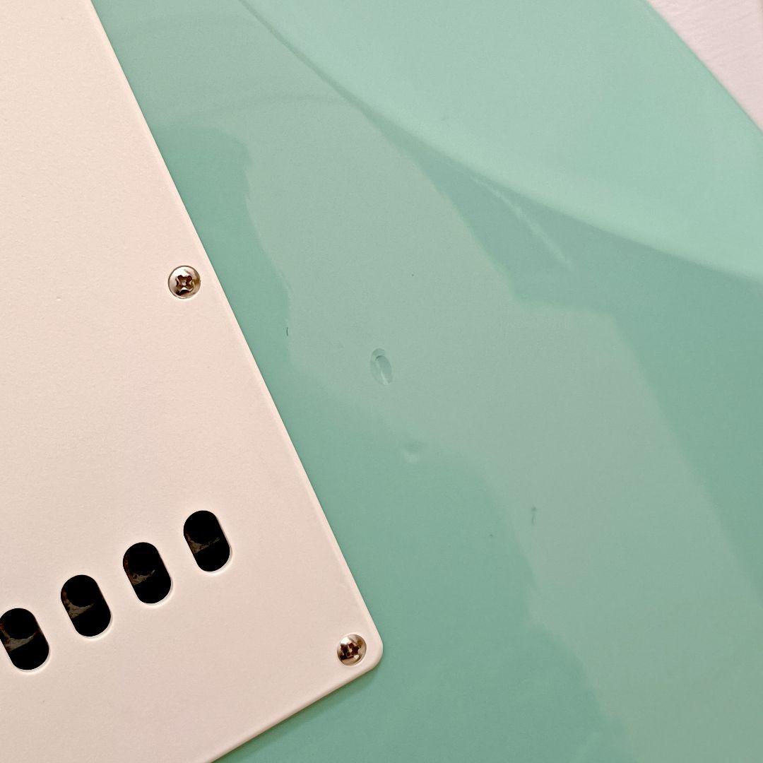 Squier ストラトキャスター エレキギター サーフグリーン メンテ済