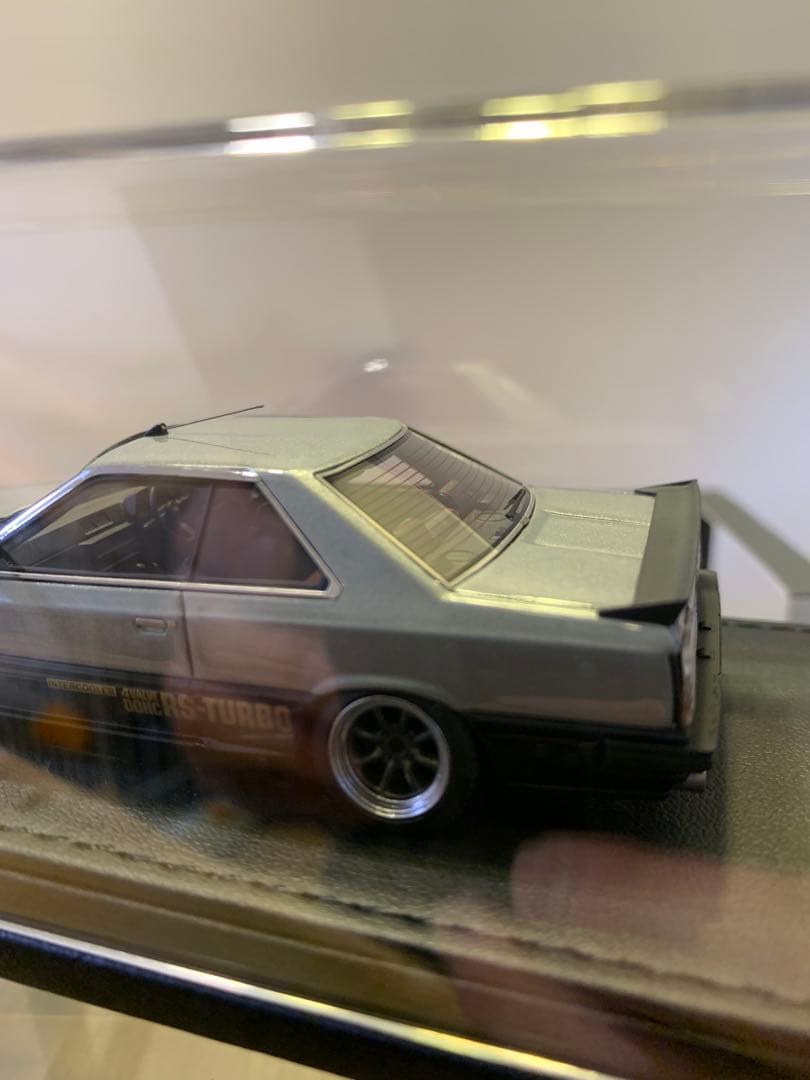 イグニッションモデル1/43 スカイラインRS-X ターボC R30 シルバー