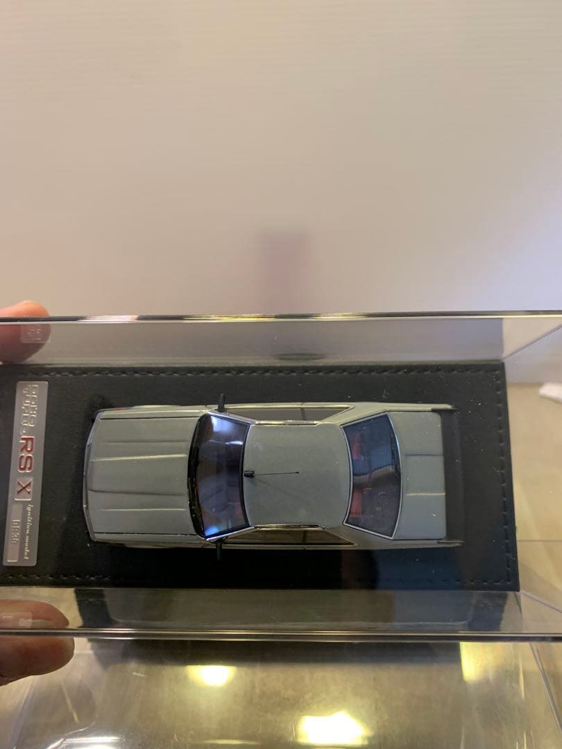 イグニッションモデル1/43 スカイラインRS-X ターボC R30 シルバー