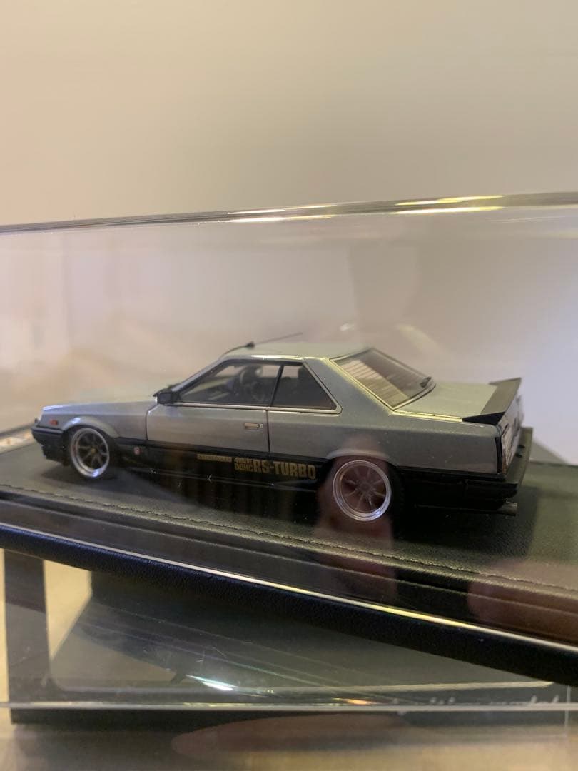 イグニッションモデル1/43 スカイラインRS-X ターボC R30 シルバー