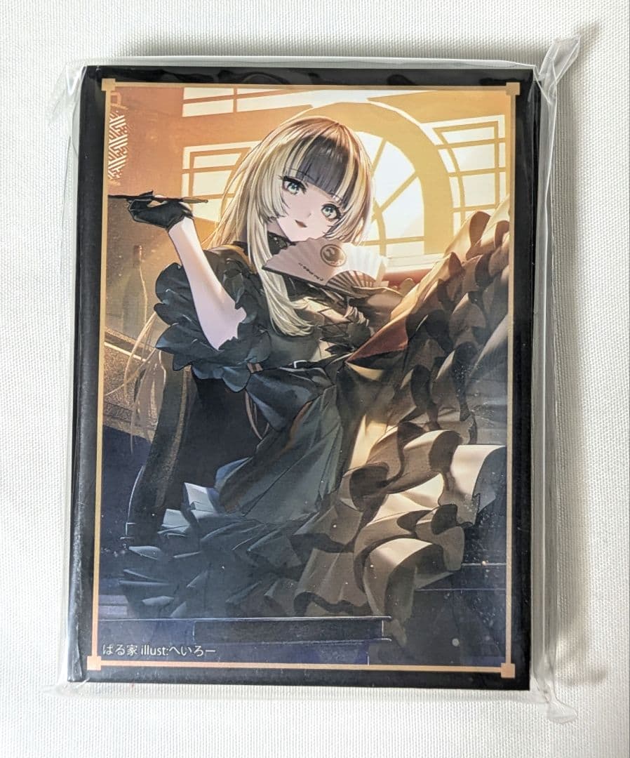 ホロライブ　儒烏風亭らでん　プレイマット　スリーブ　セット　新品未開封