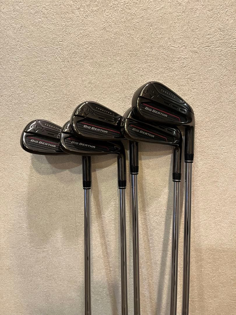 【美品】キャロウェイBIG BERTHA2023アイアン5本 950GH neo