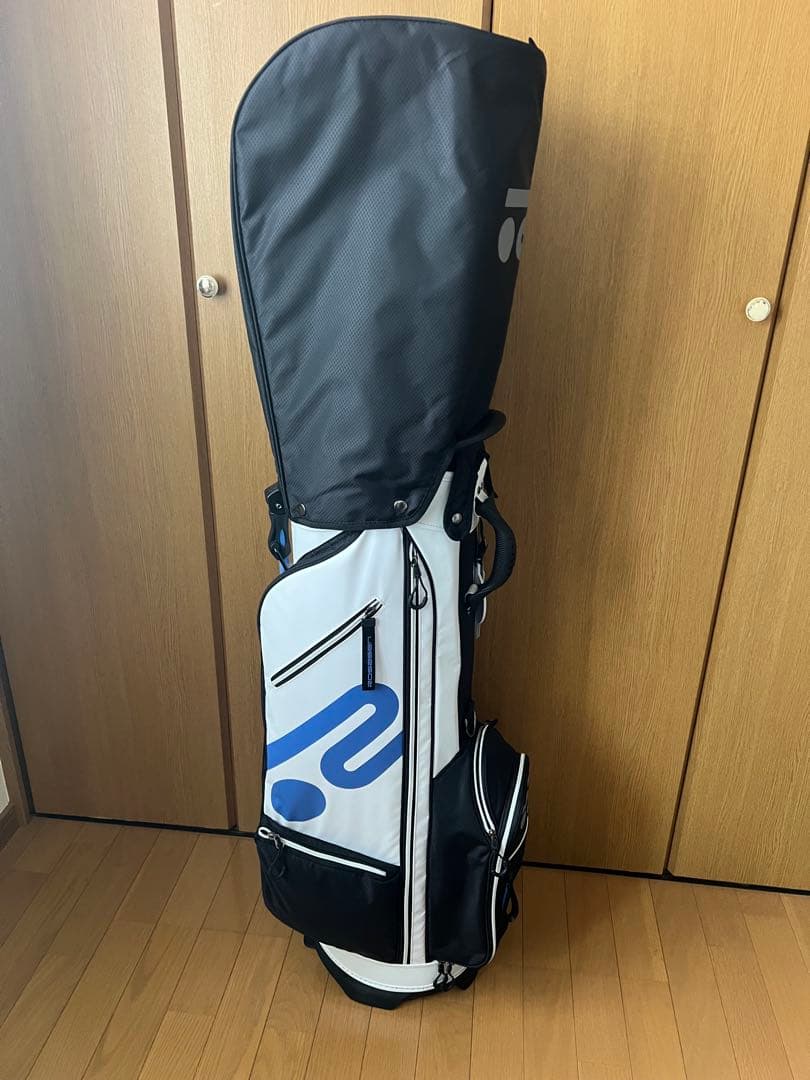 ロサーセン　キャディバッグ 白・黒