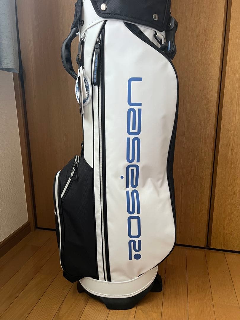 ロサーセン　キャディバッグ 白・黒