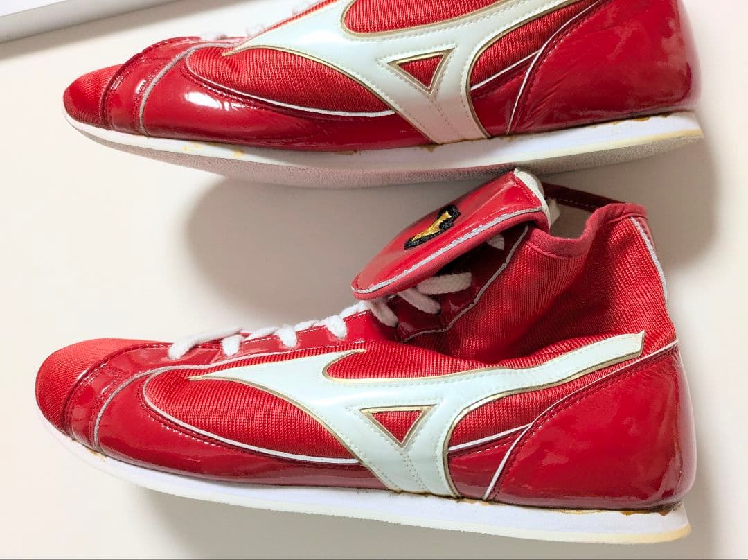 ミズノシューズボクシング　 FINISHER LOW　レッド　25.5cm