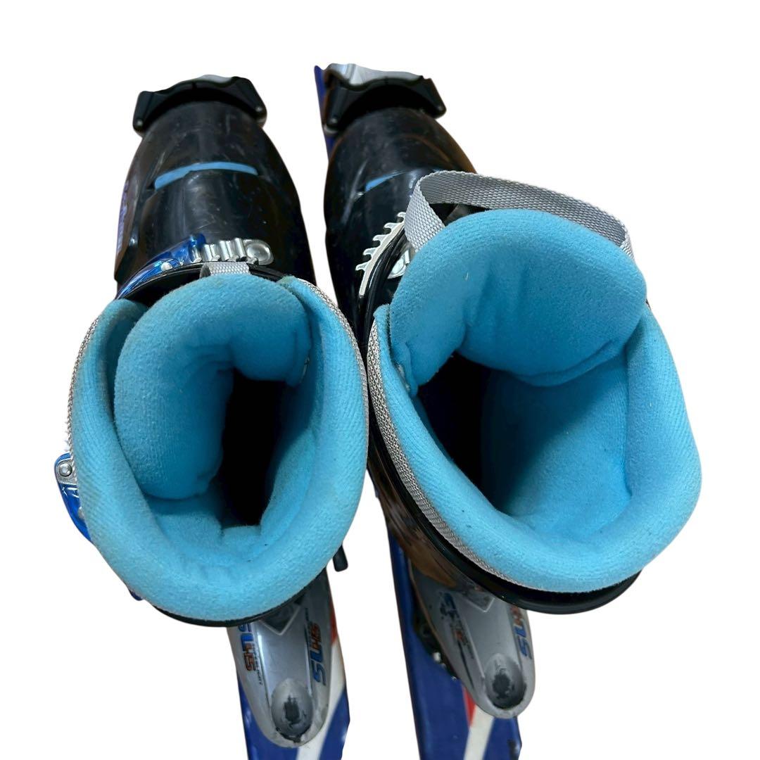 ② ジュニアスキー3点セット 板130cm/靴23cm/ストック105cm子供用