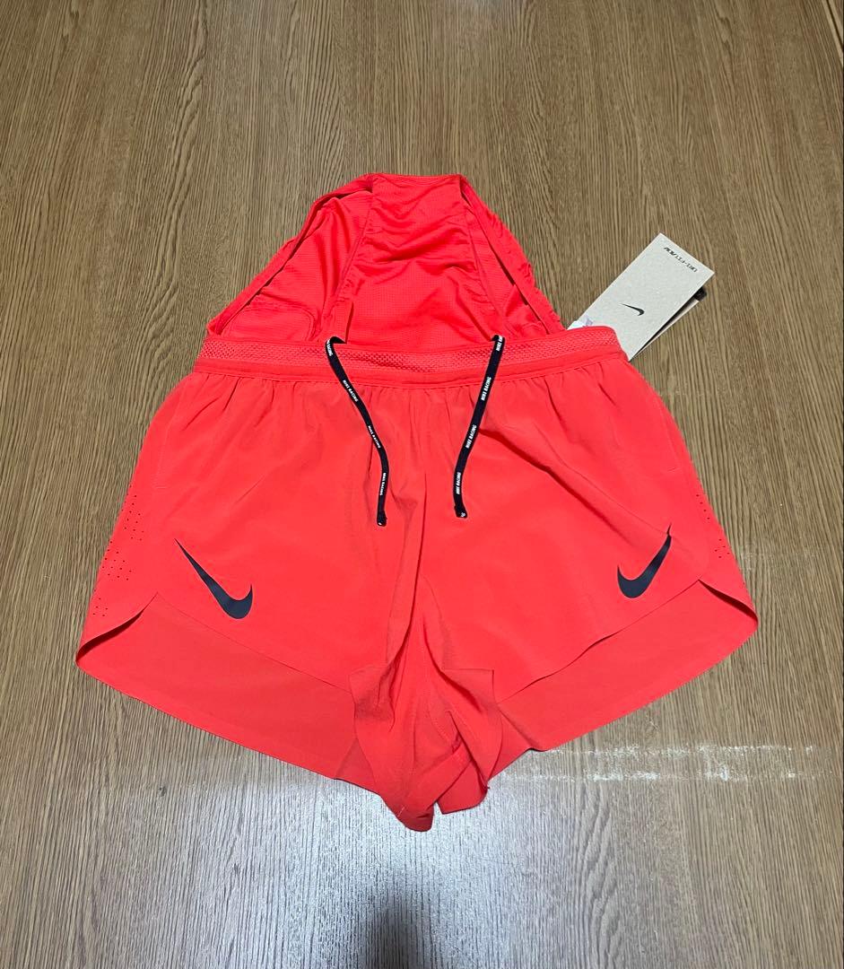 セットアップ上下　Nike エアロスイフト　ランニングシングレットショートパンツ