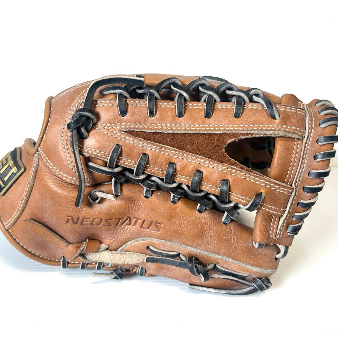 【24時間以内/匿名配送】ゼット ネオステイタス 一般軟式 外野手用 右投げ