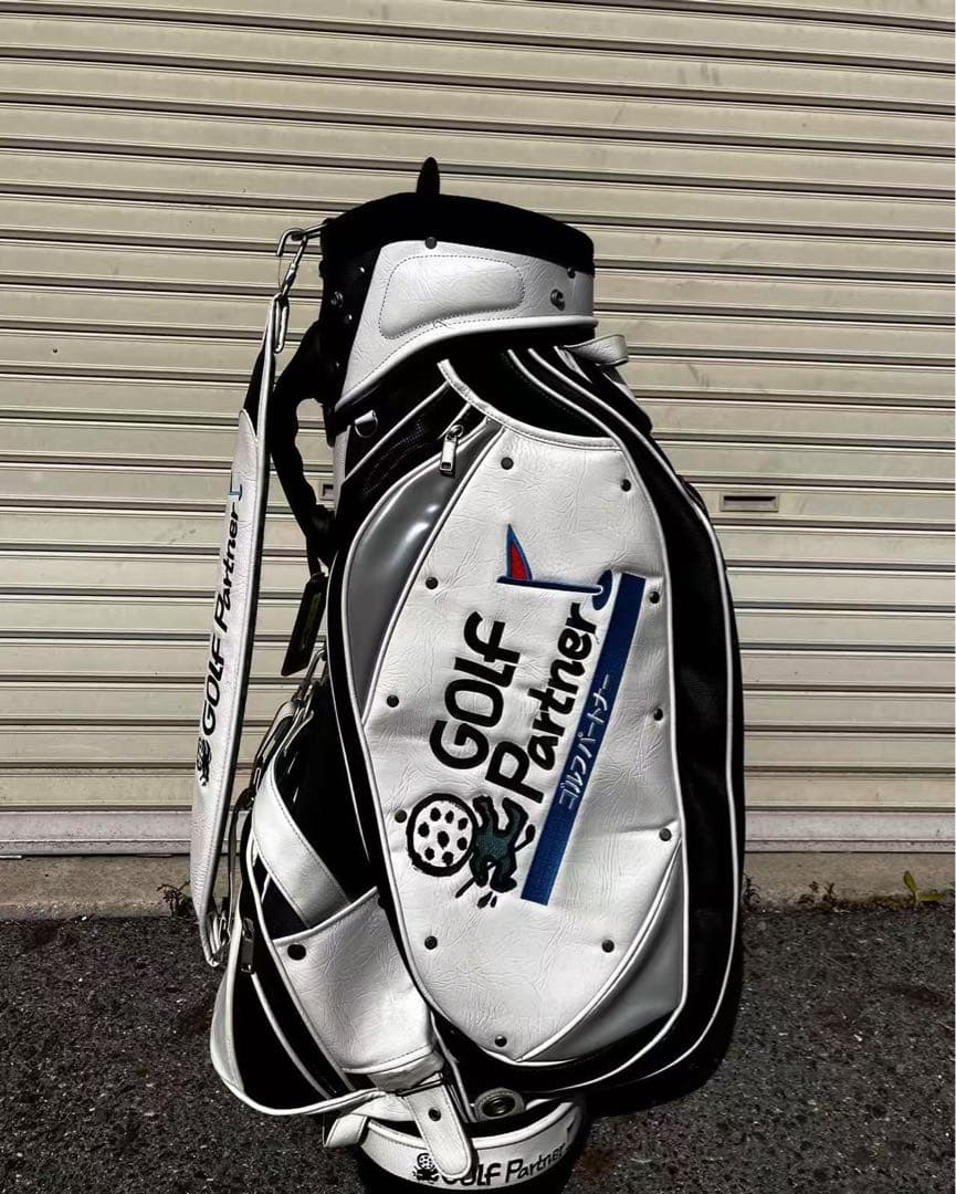 【激レア 】ゴルフパートナーすし石垣プロ 実使用 オリジナルキャディバッグ