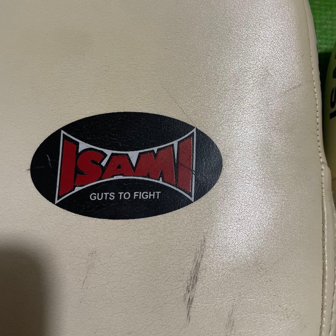 最終価格　トップキング本革キックミット、イサミパンチングミット