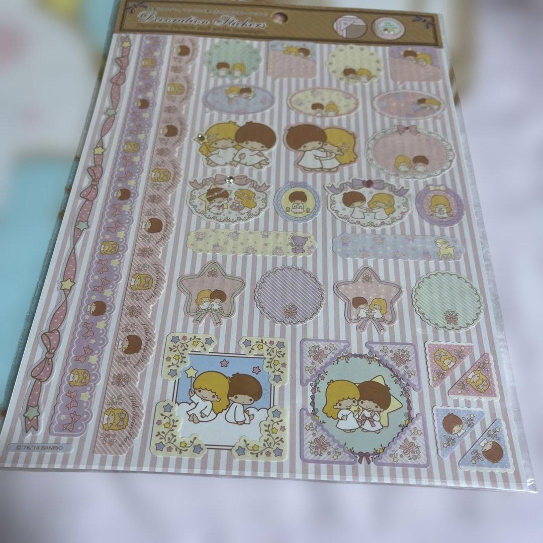 リトルツインスターズ シール・ステッカーセット