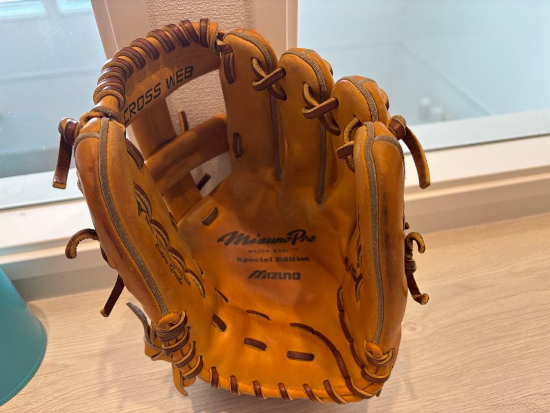 (タイムセール)ミズノ プロ　硬式グローブ ビックM