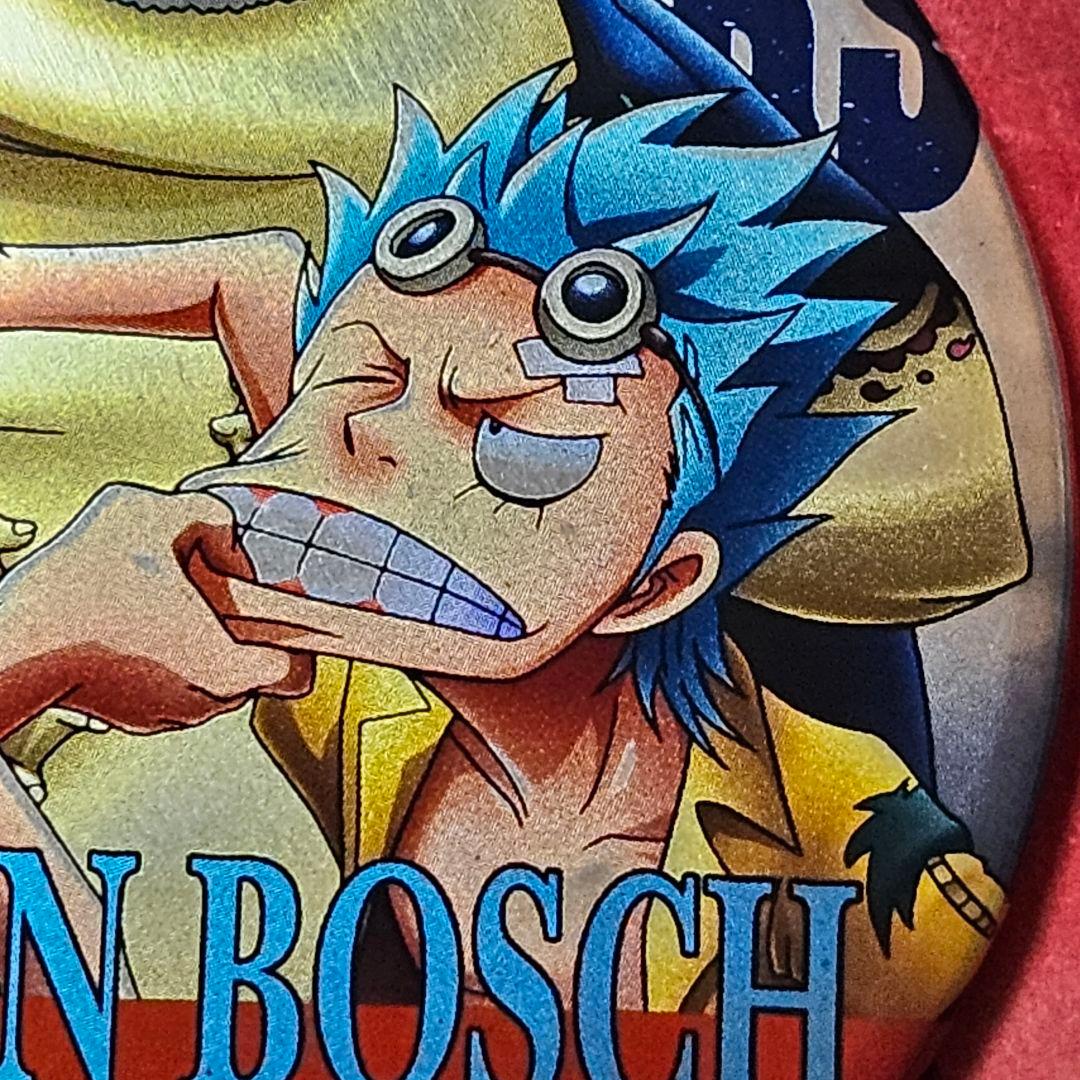 ワンピース 輩缶バッジ シークレット トム&アイスバーグ&フランキー