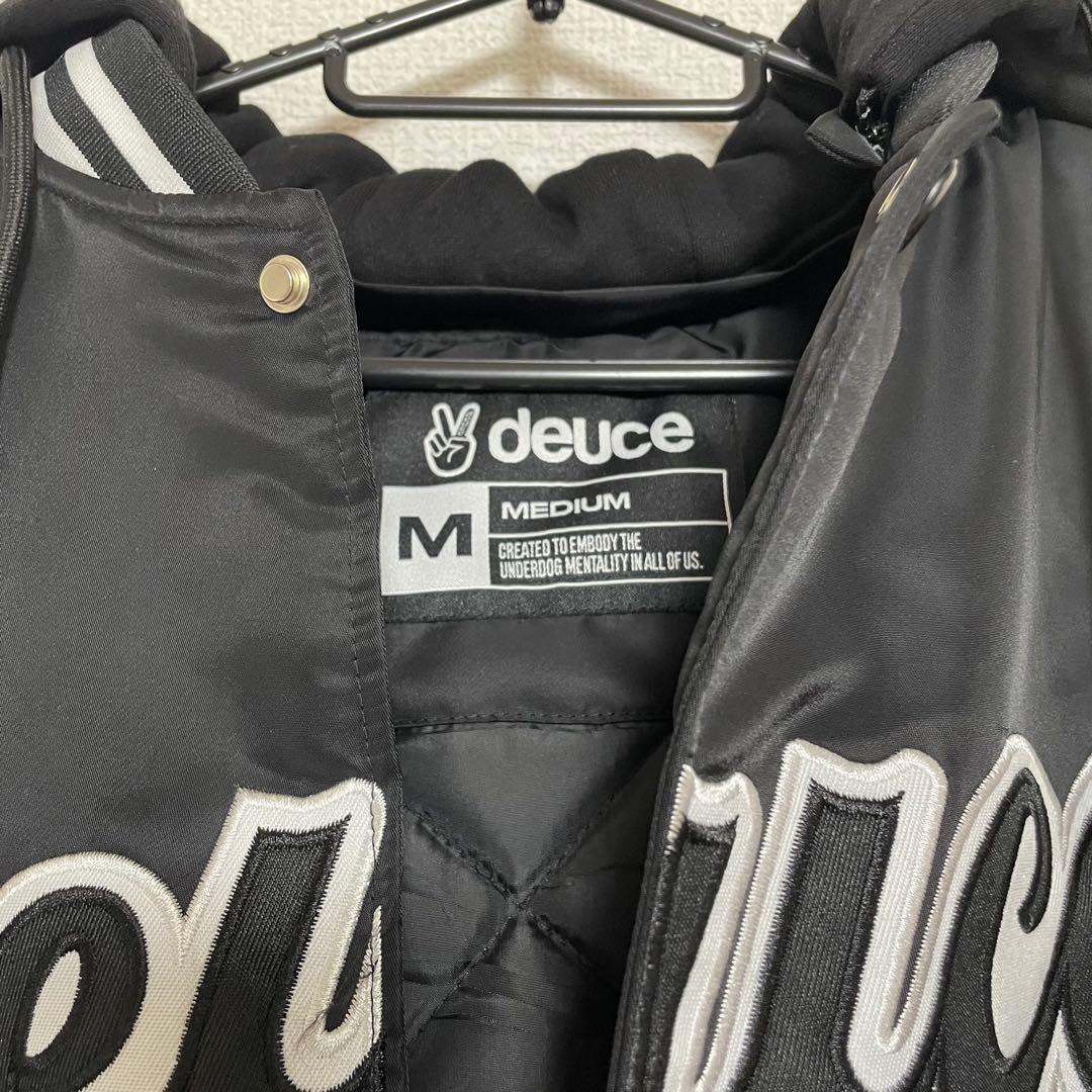 deuce brand バーシティ ジャケット スタジャン