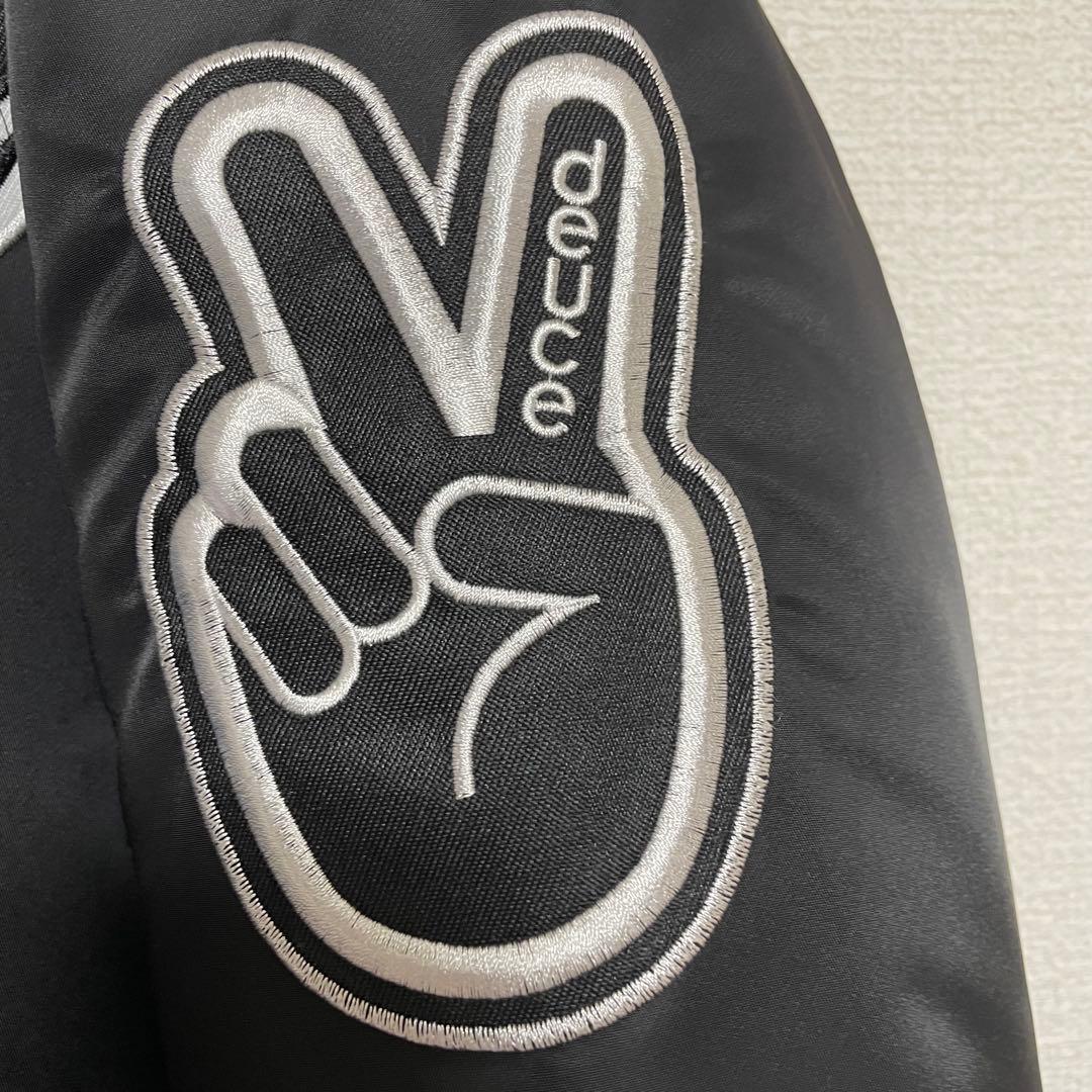 deuce brand バーシティ ジャケット スタジャン