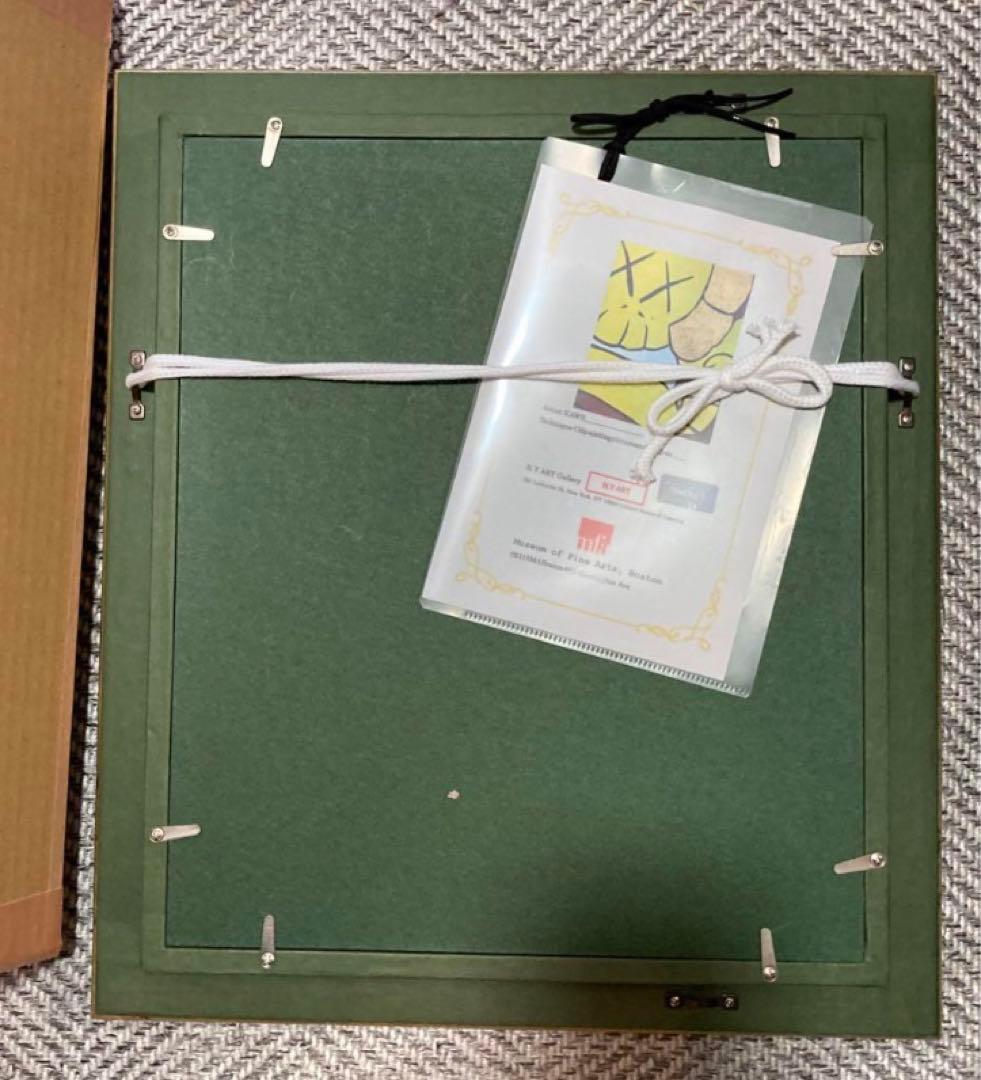 最終 値下げ/全米価格/暴騰/近代ポップアート/ KAWS カウズ /油彩/原画