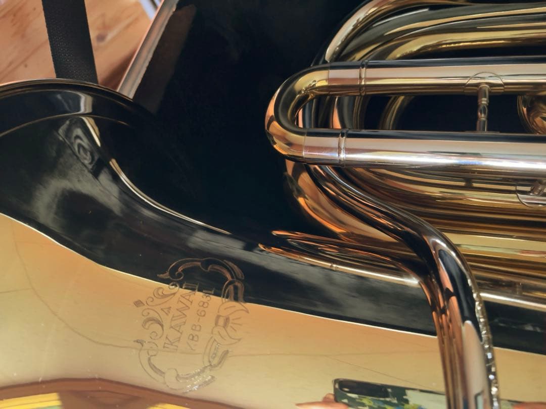 けん　KAWAI（B&S） チューバ　ロータリー　B♭ 激レア！