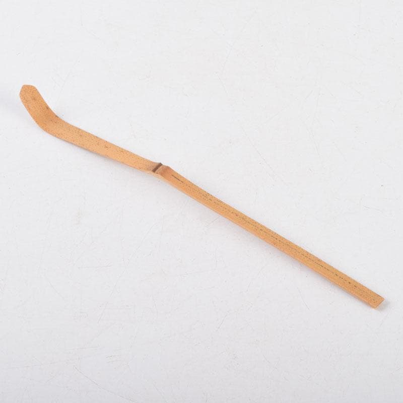 茶道具　紹白作　茶杓　銘「豊年」　書付共筒共箱　V　8635