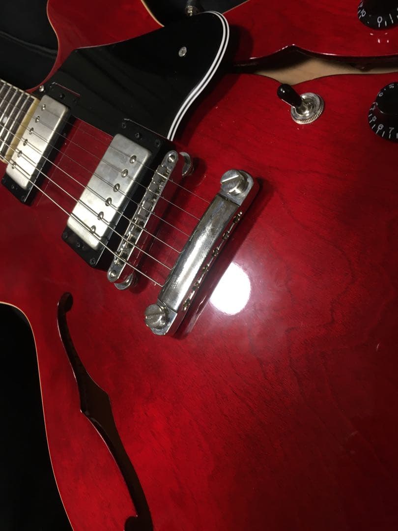 CORT SOURCE【極美品！調整済】ES-335 セミアコ ギグバッグ付き