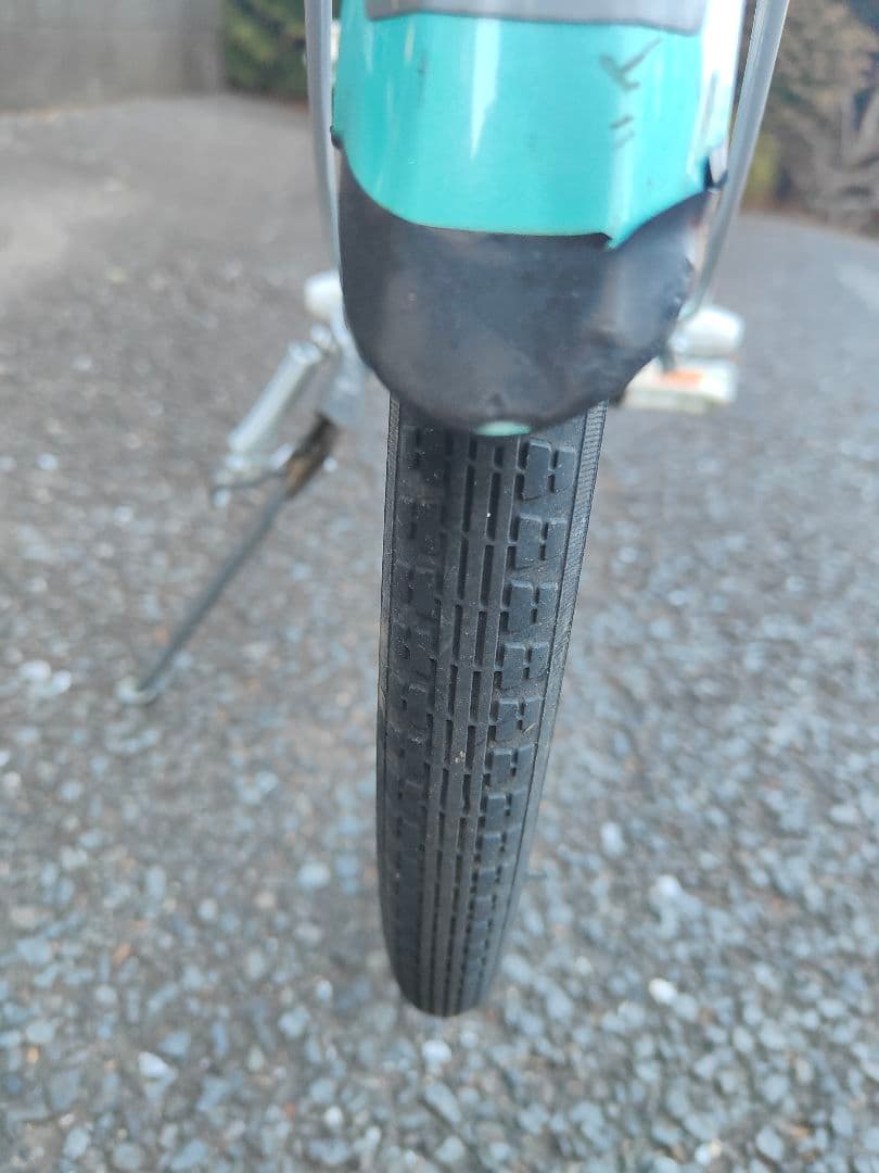 お引き取り限定 ブリヂストン 22インチ エコパル 手動式ライト シングルギア