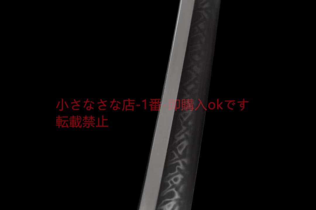 精品銅装鎏金銀精彫T10焼刃『武田信玄』古兵器  刀装具 日本刀 模造刀 居合刀
