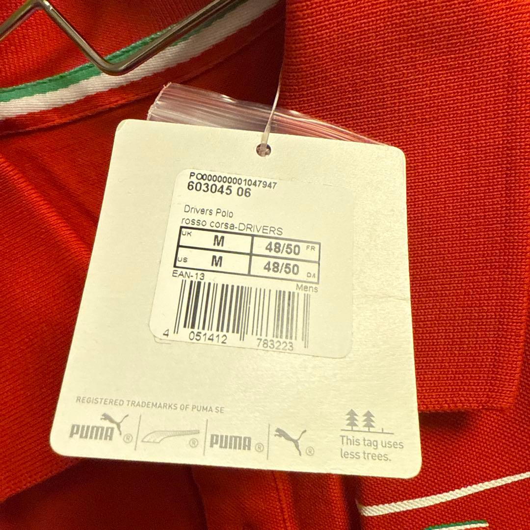 2012 ferrari フェラーリ ドライバー支給用 ポロシャツ/新品 M