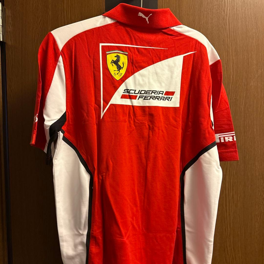 2012 ferrari フェラーリ ドライバー支給用 ポロシャツ/新品 M