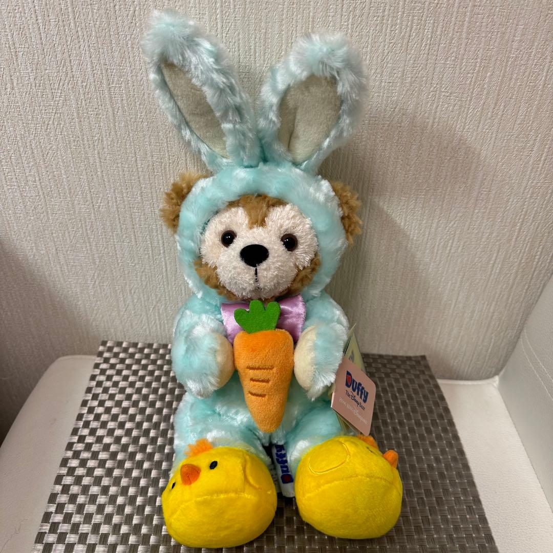 ダッフィー　ぬいぐるみ　香港　ディズニー　イースター　スプリング