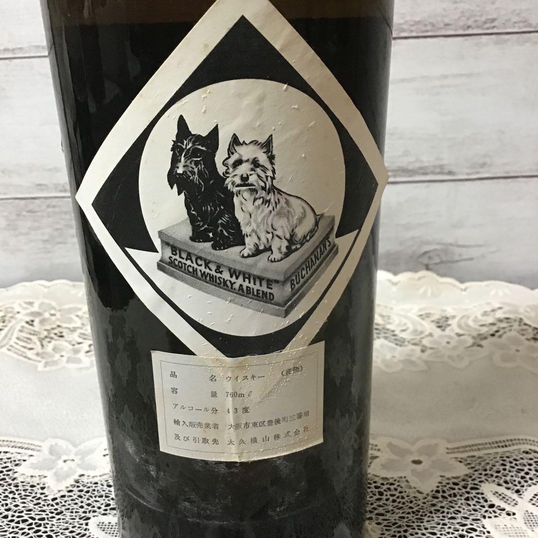 Buchanan's Black & Whiteスコッチウイスキー760ml