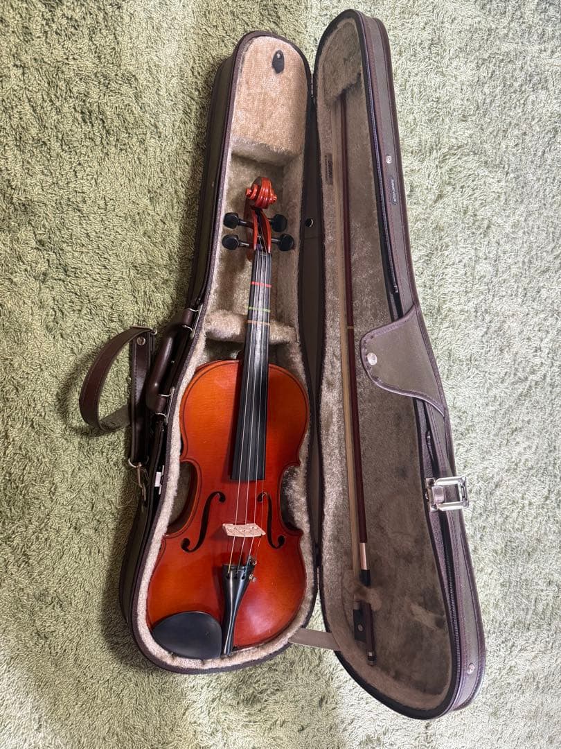 L*N様 バイオリンとブラウンケースNo.200 (2010年製).