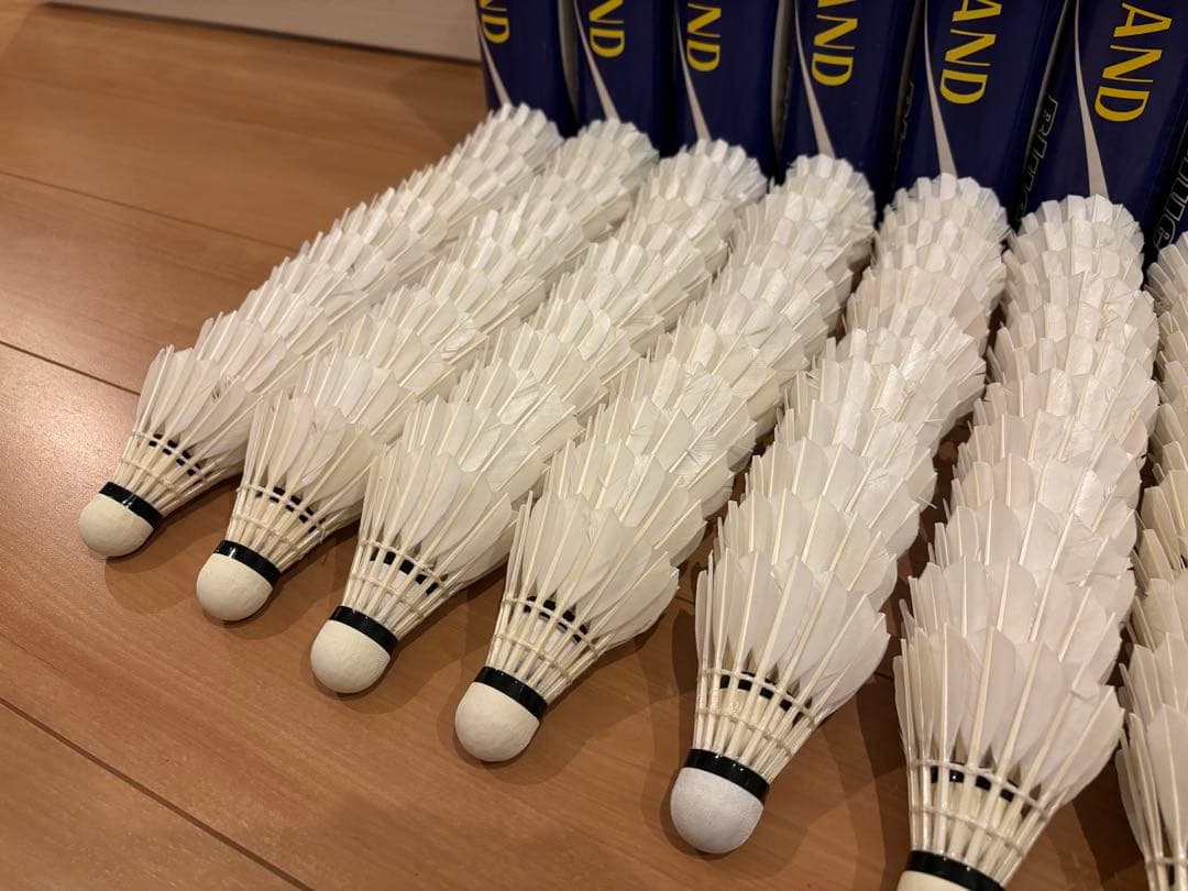 中古バドミントンシャトル 120個