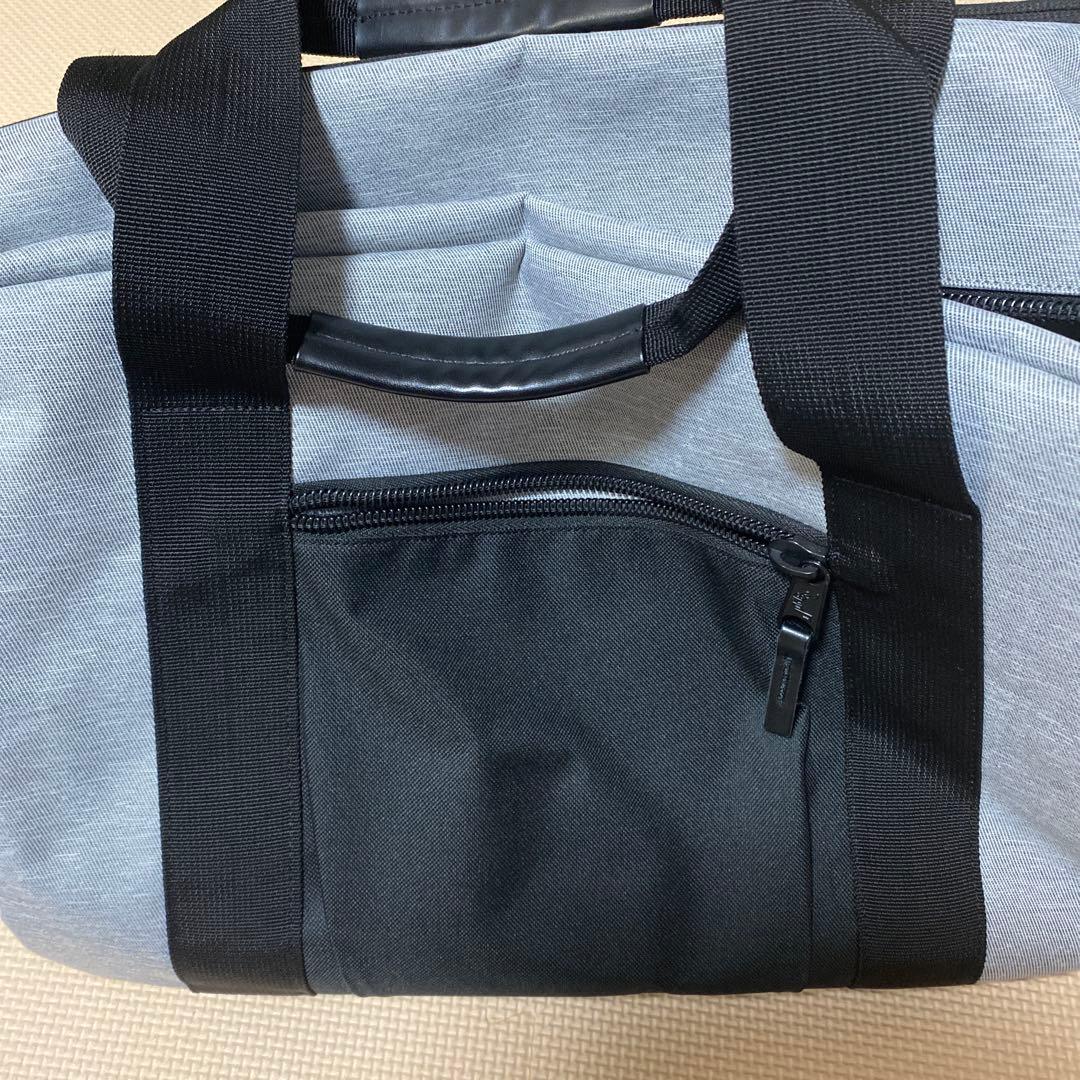 JONESボストンバッグ グレー ブラック　ほぼ未使用品　ゴルフバッグ