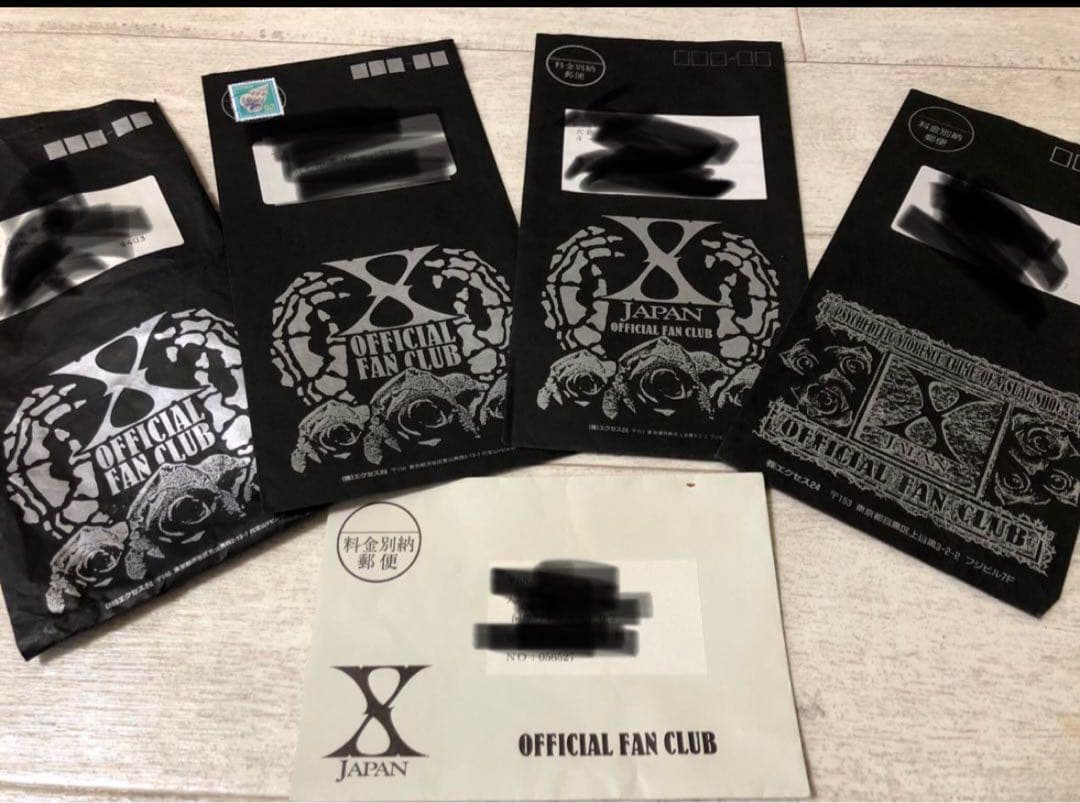 貴重！ＸJAPAN FC特典グッズセット