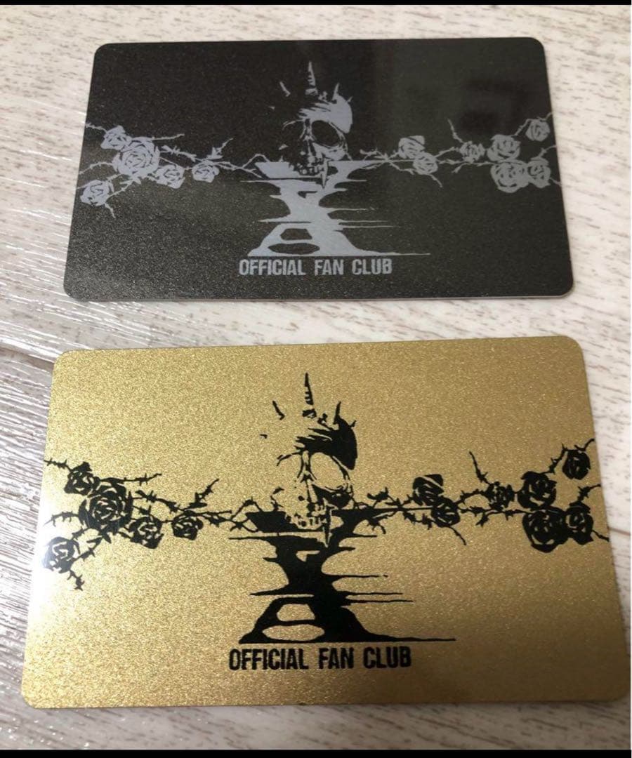 貴重！ＸJAPAN FC特典グッズセット