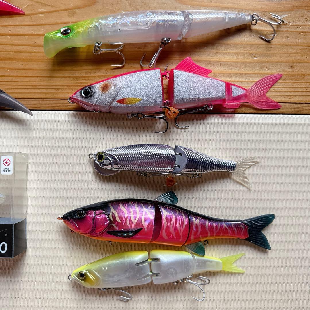 エレメンツ　ダヴィンチ 150.190 他ジョイントルアーまとめ　8つ