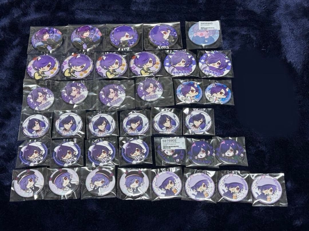 るかわ チェキ風カード ポスカ アクキー 缶バッジ フェスキメ カウントダウン