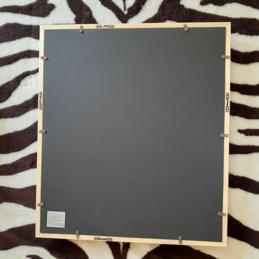 油絵　額入り　F8「母の日のカーネーション」