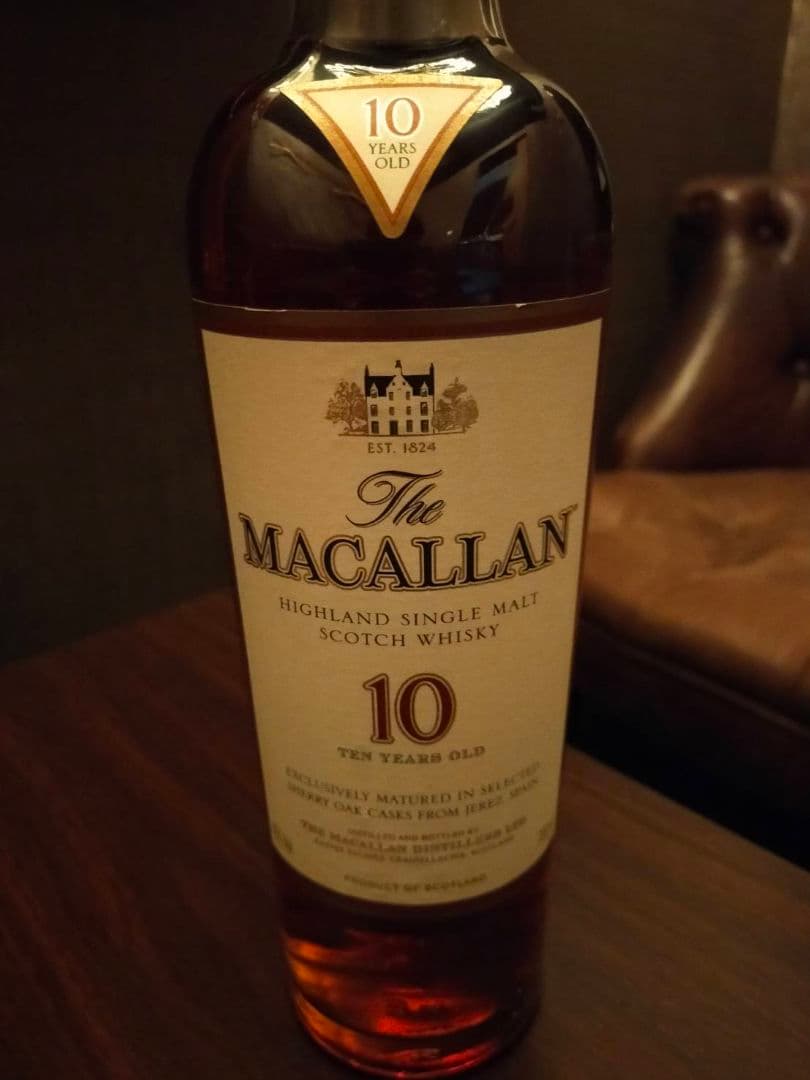 ザ・マッカラン１０年シェリーオークカスク