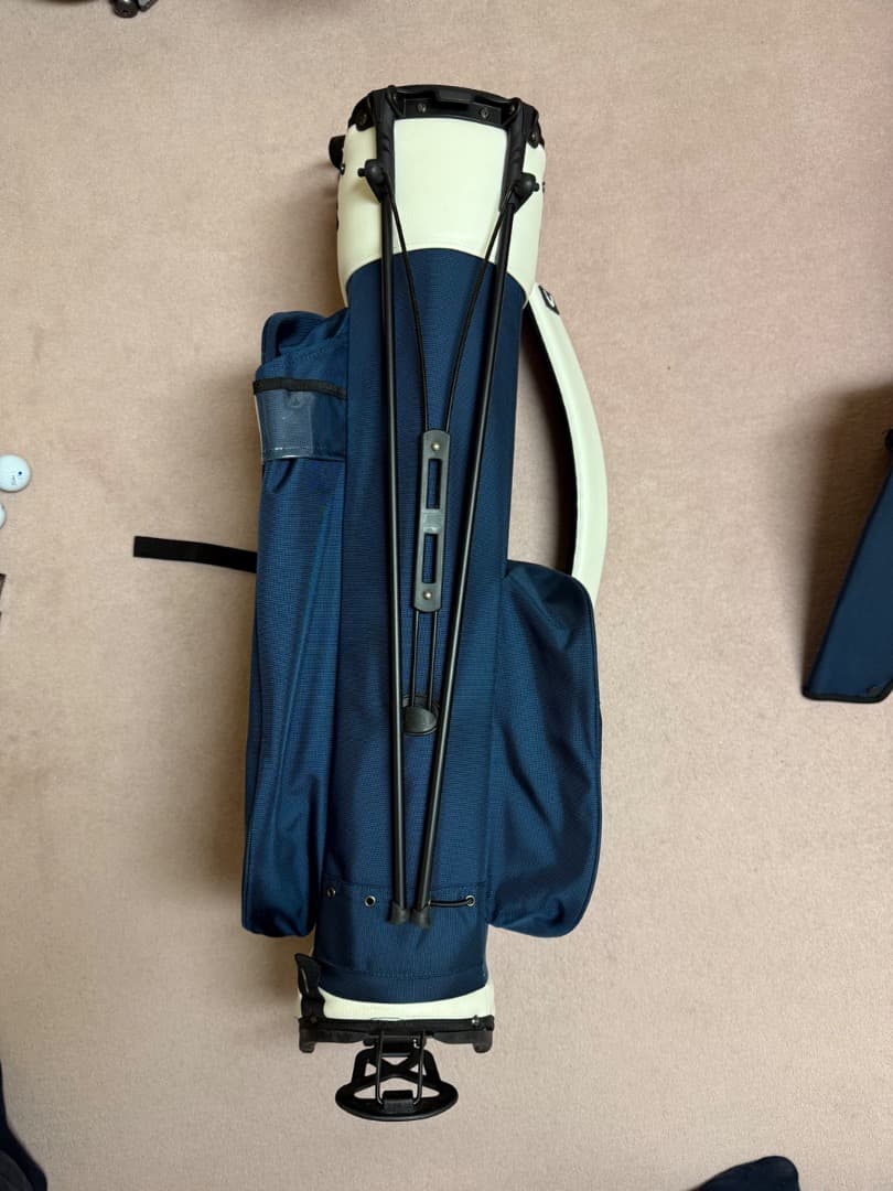 JONES Trouper 2.0キャディバッグ ネイビー/ホワイト