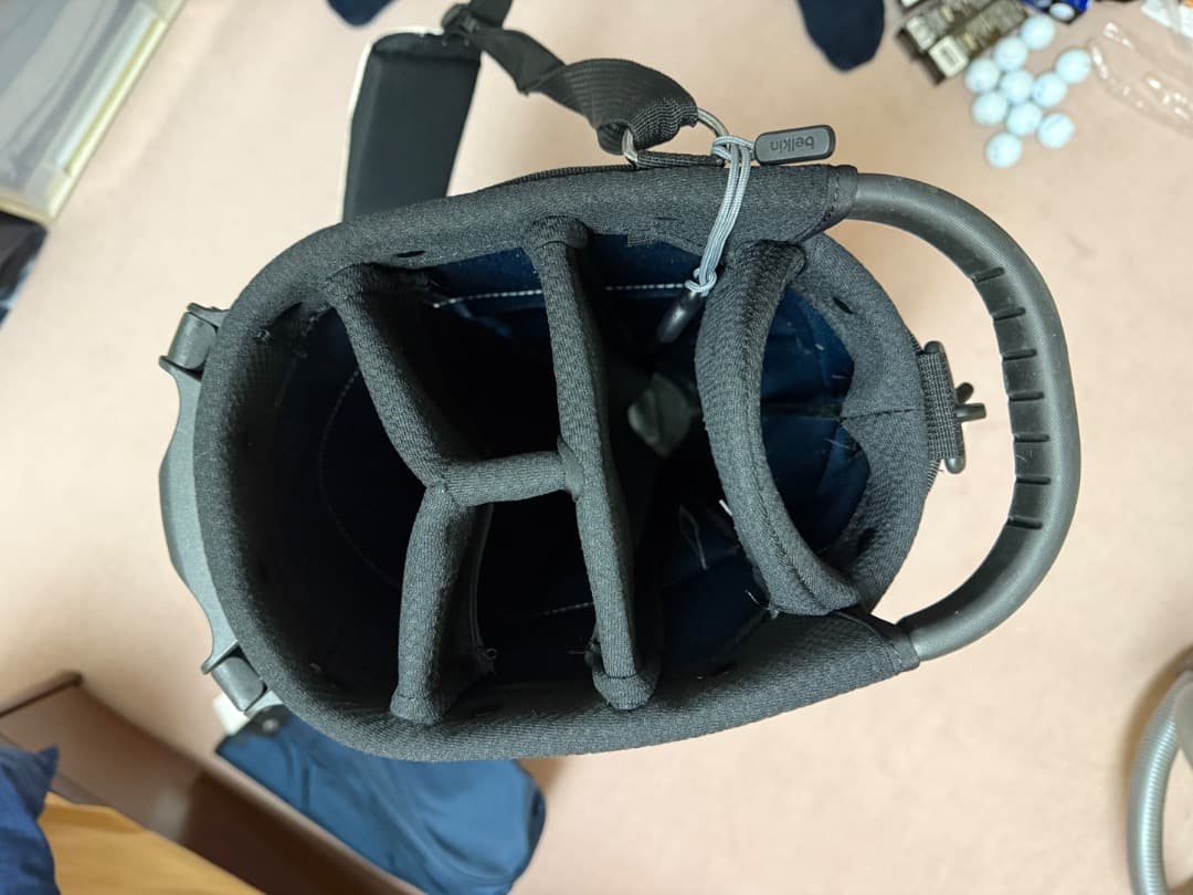 JONES Trouper 2.0キャディバッグ ネイビー/ホワイト