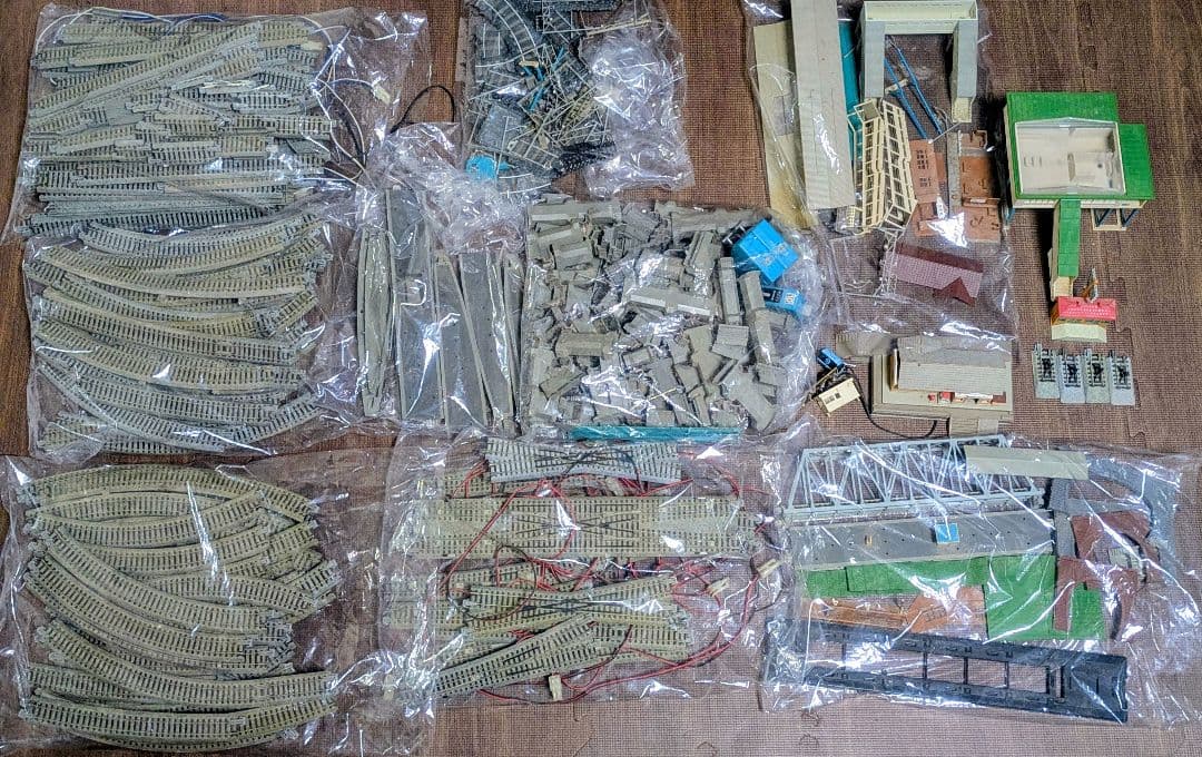 Nゲージ 鉄道模型部品セット