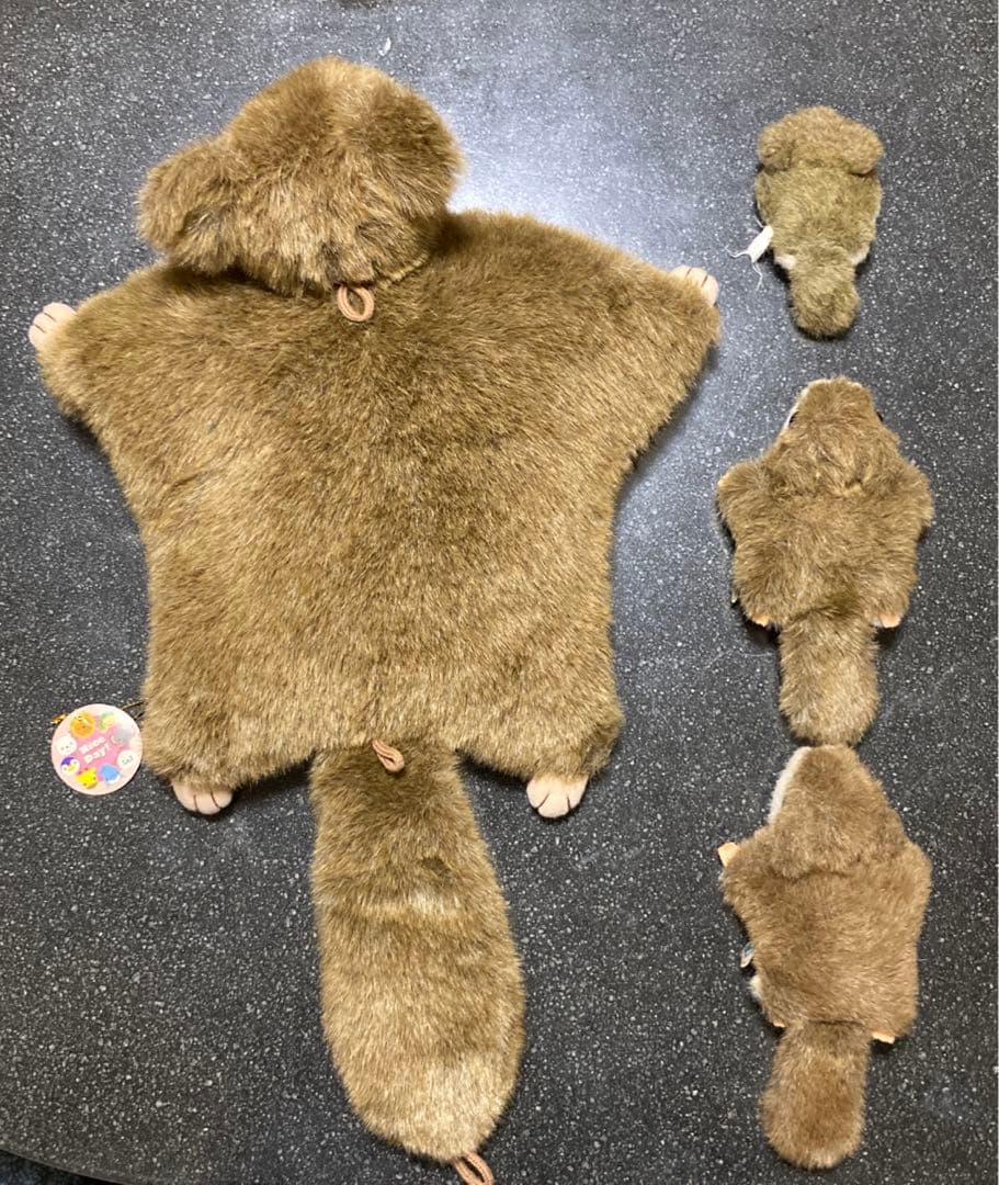 ALFA社NATURE LAND ムササビのぬいぐるみセット