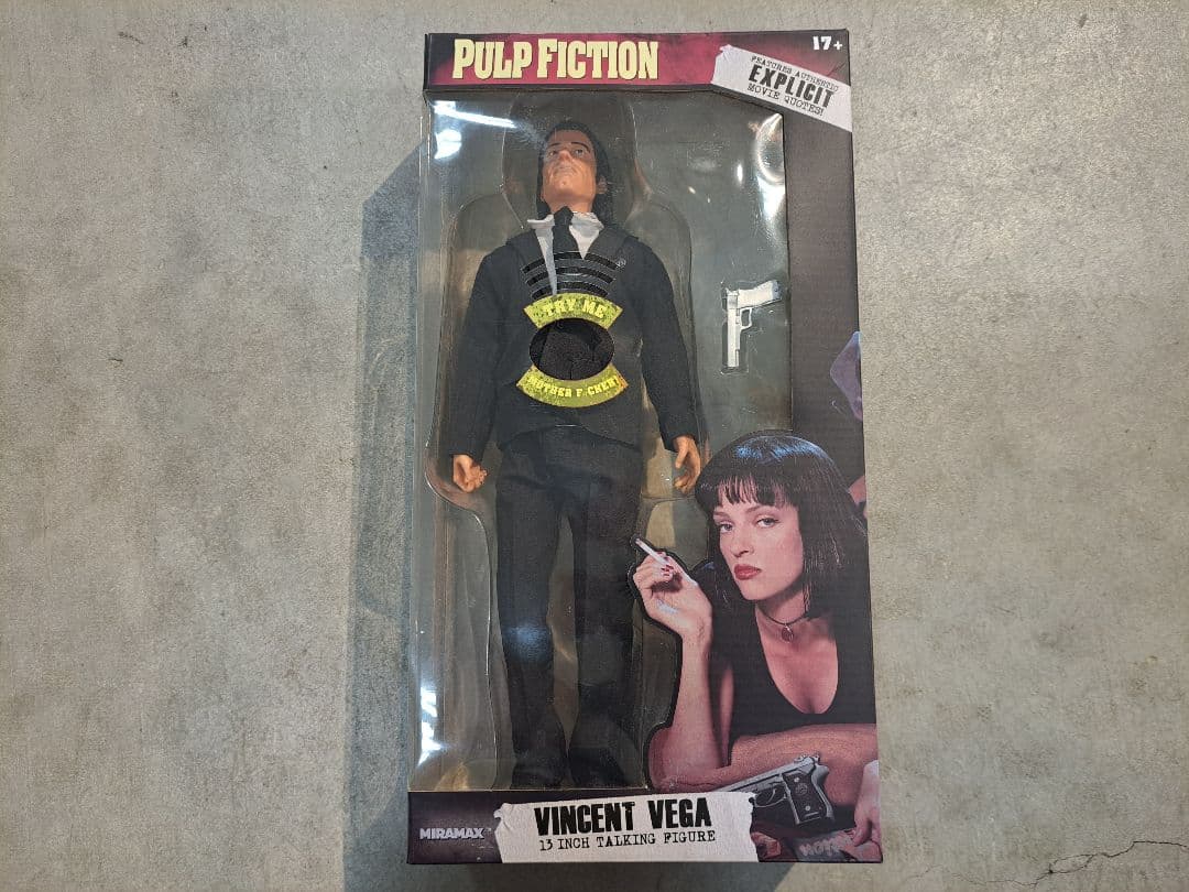 豆魚雷 パルプ・フィクション 13インチ トーキングフィギュア 全5体セット