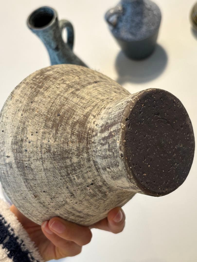 手作り陶器花瓶