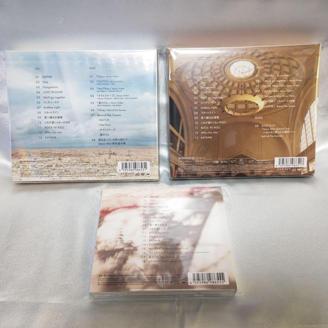  Man CD/DVD ⑨点まとめ売り