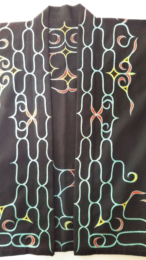 (値下げ)アイヌ羽織　法被　伝統模様